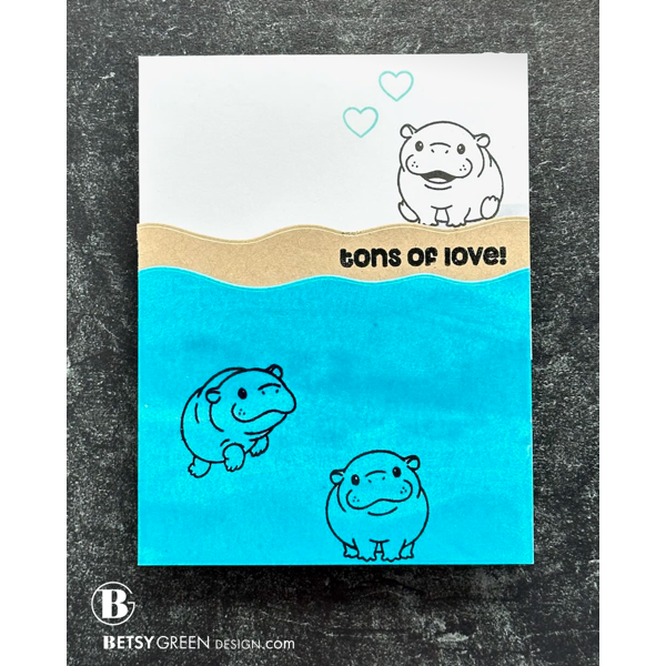 Simon Says Clear Stamps Hip Hip Hooray 3181ssc Favorite Things Love Card | color-code:ALT07