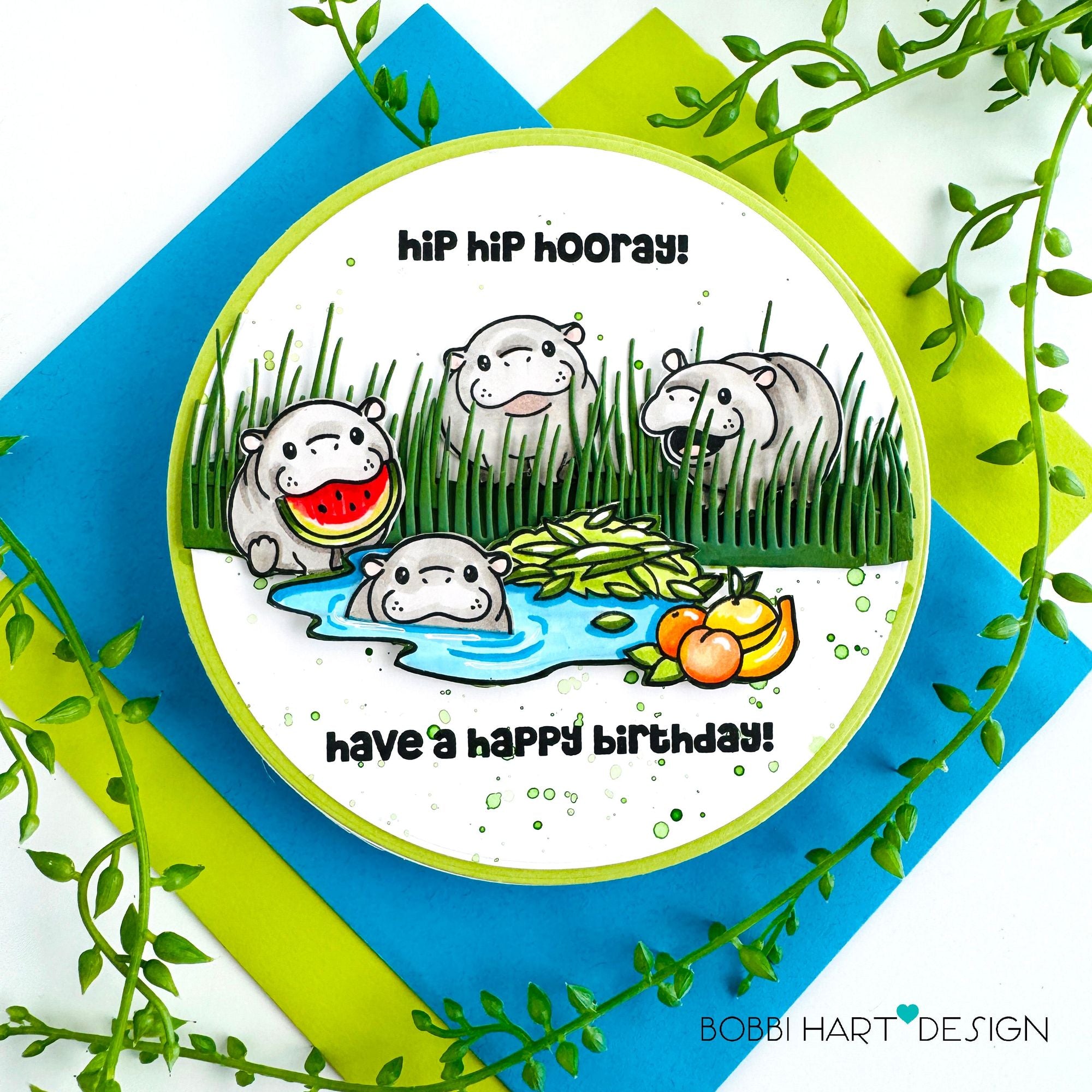 Simon Says Clear Stamps Hip Hip Hooray 3181ssc Favorite Things Birthday Card | color-code:ALT02
