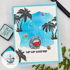 Simon Says Clear Stamps Hip Hip Hooray 3181ssc Favorite Things Birthday Card