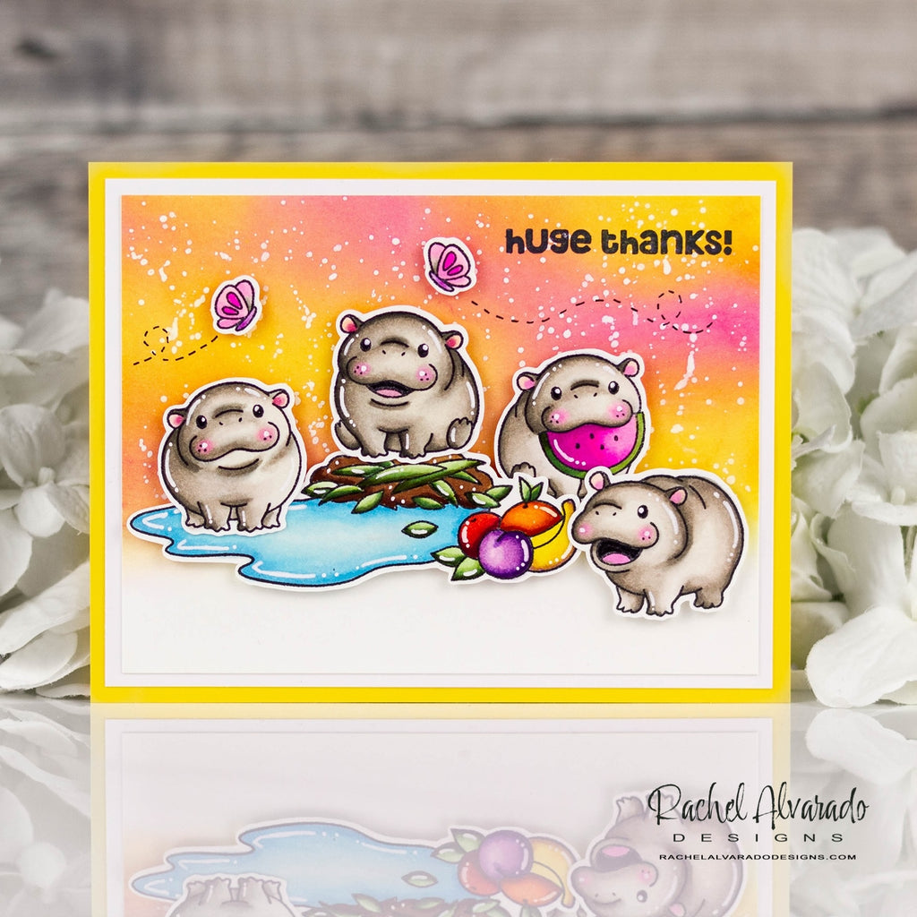 Simon Says Clear Stamps Hip Hip Hooray 3181ssc Favorite Things Thanks Card | color-code:ALT05