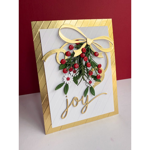 Simon Says Stamp Ho Ho Holiday Greens Wafer Dies s1062 Sugar and Spice Christmas Card | color-code:ALT09