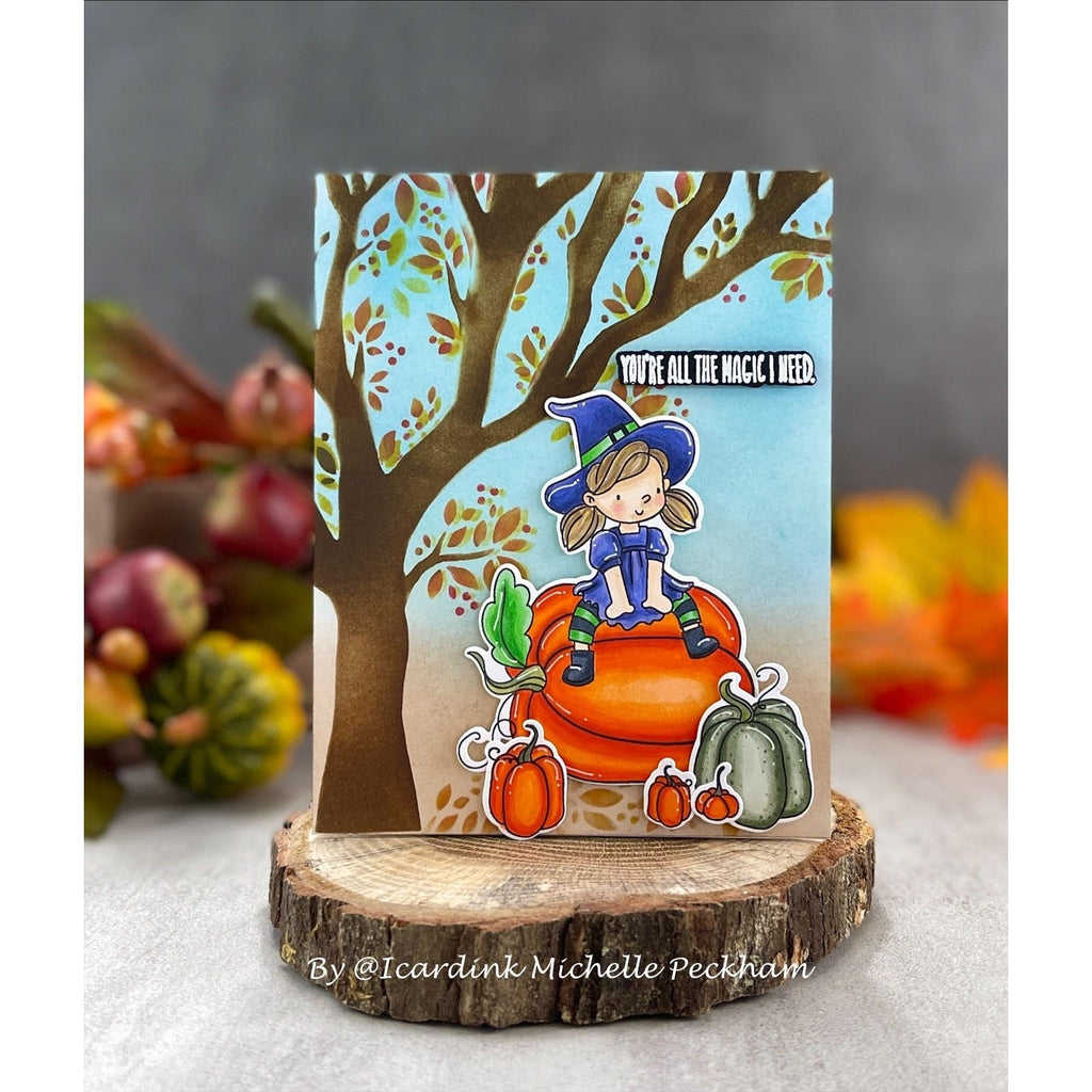 Simon Says Stamp Hocus Pocus Wafer Dies sssd112856c Stamptember Halloween Card