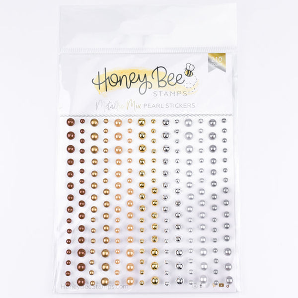 Honey Bee Stamps - Pearl Stickers - Pacific Northwest Pearls in
