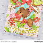 Pretty Pink Posh Holiday Birds Dies christmas