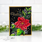 Simon Says Clear Stamps Holiday Blossoms sss202800c All The Joy Christmas Card | color-code:ALT02