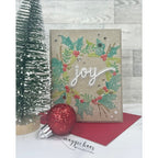 CZ Design Holiday Duo Wafer Dies czd264 Sugar and Spice Joy Card