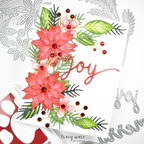 CZ Design Holiday Duo Wafer Dies czd264 Sugar and Spice Joy Card | color-code:ALT14