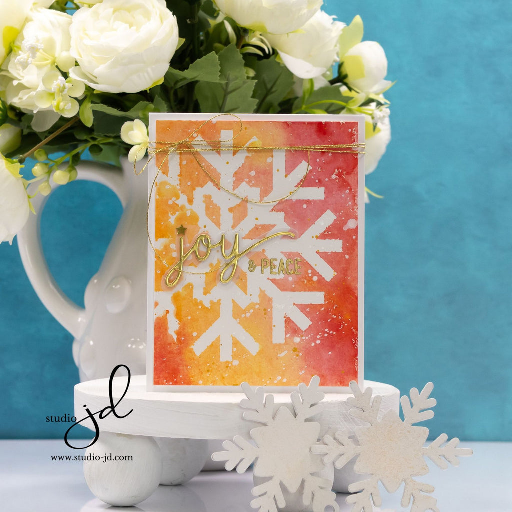 CZ Design Holiday Duo Wafer Dies czd264 Sugar and Spice Joy Card | color-code:ALT15