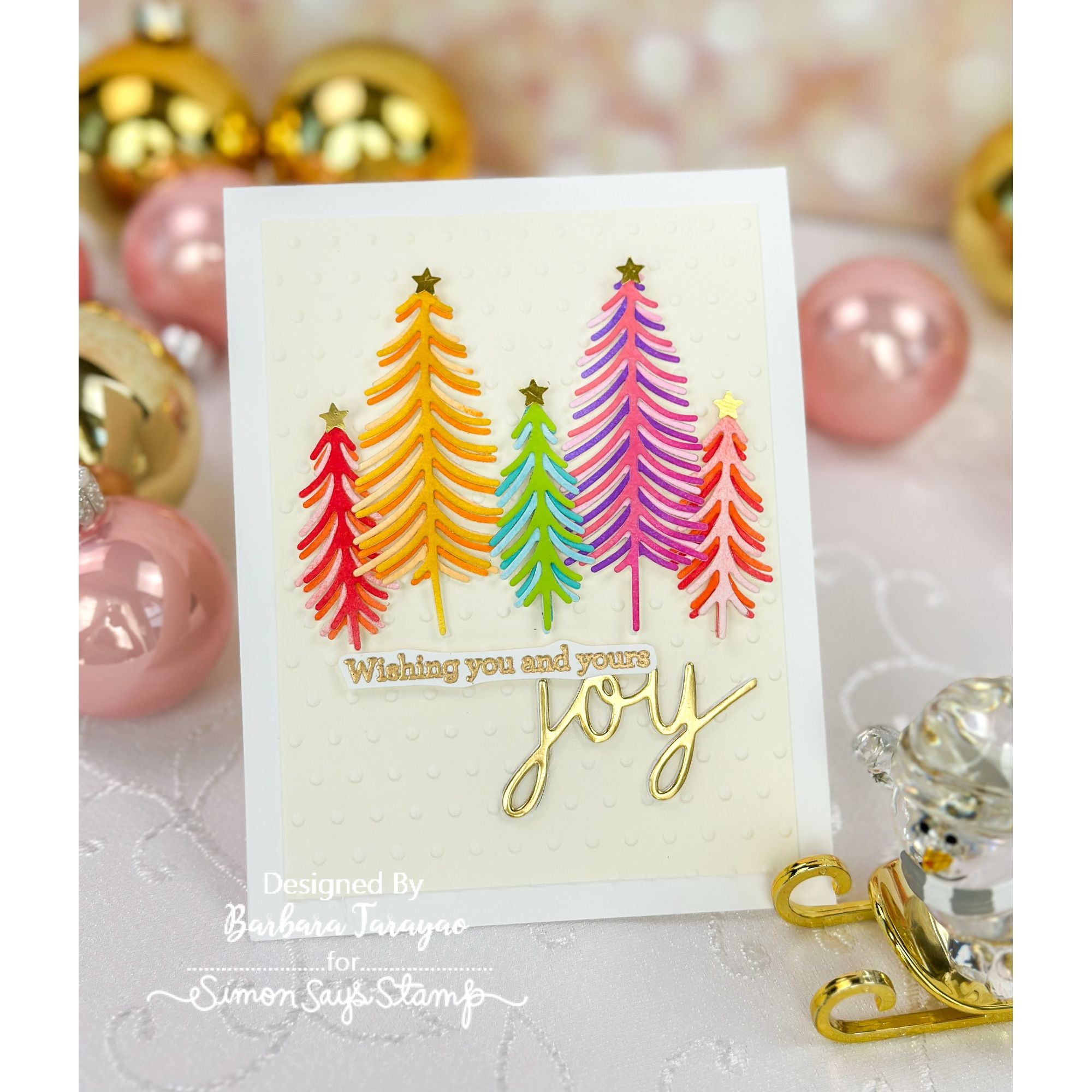 CZ Design Holiday Duo Wafer Dies czd264 Sugar and Spice Joy Card | color-code:ALT02