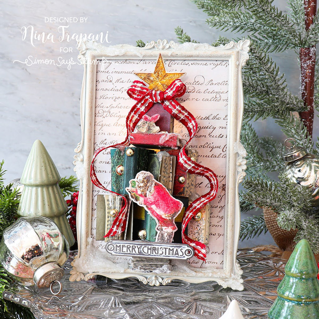 Tim Holtz Cling Rubber Stamps Holiday Things cms441