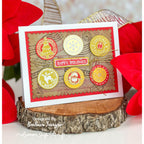 Simon Says Stamp Holiday Postmarks Wafer Dies 323sss Christmas Card