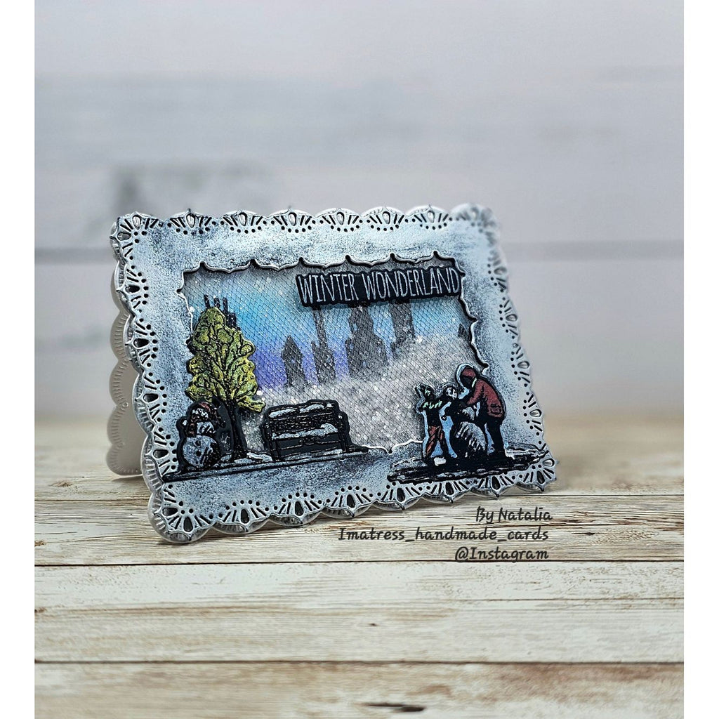 Simon Says Stamp Holiday Sketchbook Wafer Dies 456sss Christmas Card
