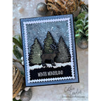 Tim Holtz Holiday Things Stamps with Simon Says Stamp Dies Bundle setht25 Christmas Card