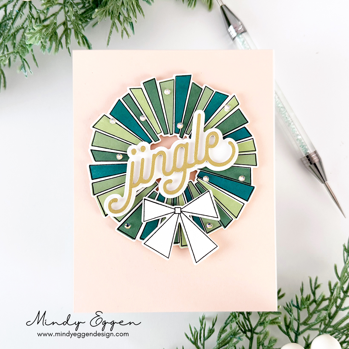 CZ Design Holiday Trio 1 Wafer Dies czd281 And Everything Nice Christmas Card | color-code:ALT05