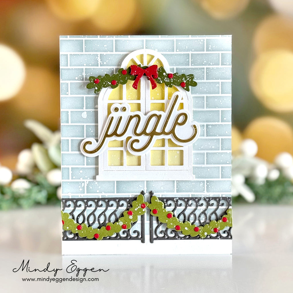 CZ Design Holiday Trio 1 Wafer Dies czd281 And Everything Nice Christmas Card | color-code:ALT04