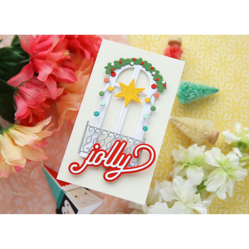 Simon Says Stamp Holiday Windows Dies Bundle set1102hw And Everything Nice Christmas Card | color-code:ALT01