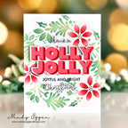 Simon Says Stamp Holly Jolly Wafer Dies 1436mdc And Everything Nice Christmas Card | color-code:ALT03