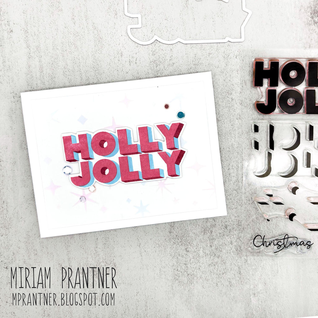 Simon Says Stamp Holly Jolly Wafer Dies 1436mdc And Everything Nice Christmas Card | color-code:ALT04
