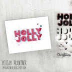 Simon Says Stamp Holly Jolly Wafer Dies 1436mdc And Everything Nice Christmas Card | color-code:ALT04