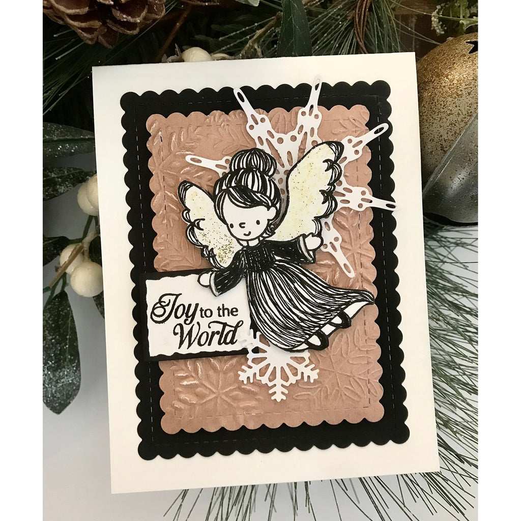 Simon Says Clear Stamps Holy Night 2341ssc And Everything Nice Christmas Card