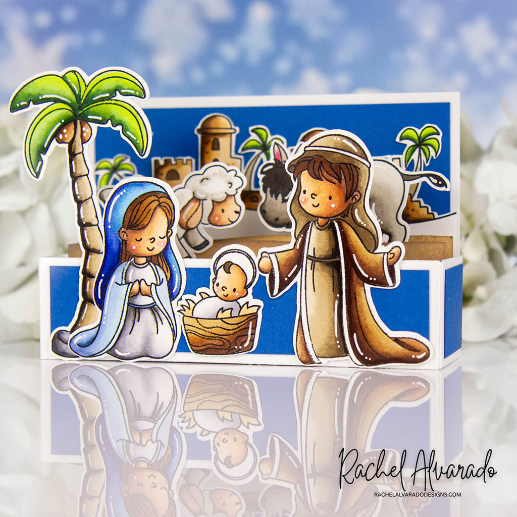 Simon Says Stamps and Dies Holy Night set1090hn And Everything Nice Christmas Card | color-code:ALT02