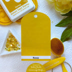 Simon Says Stamp Pawsitively Saturated Ink Pad Honey ssk066 Splendor Swatch Tag