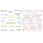 Honey Bee Nailed It Clear Stamps And Dies Bundle