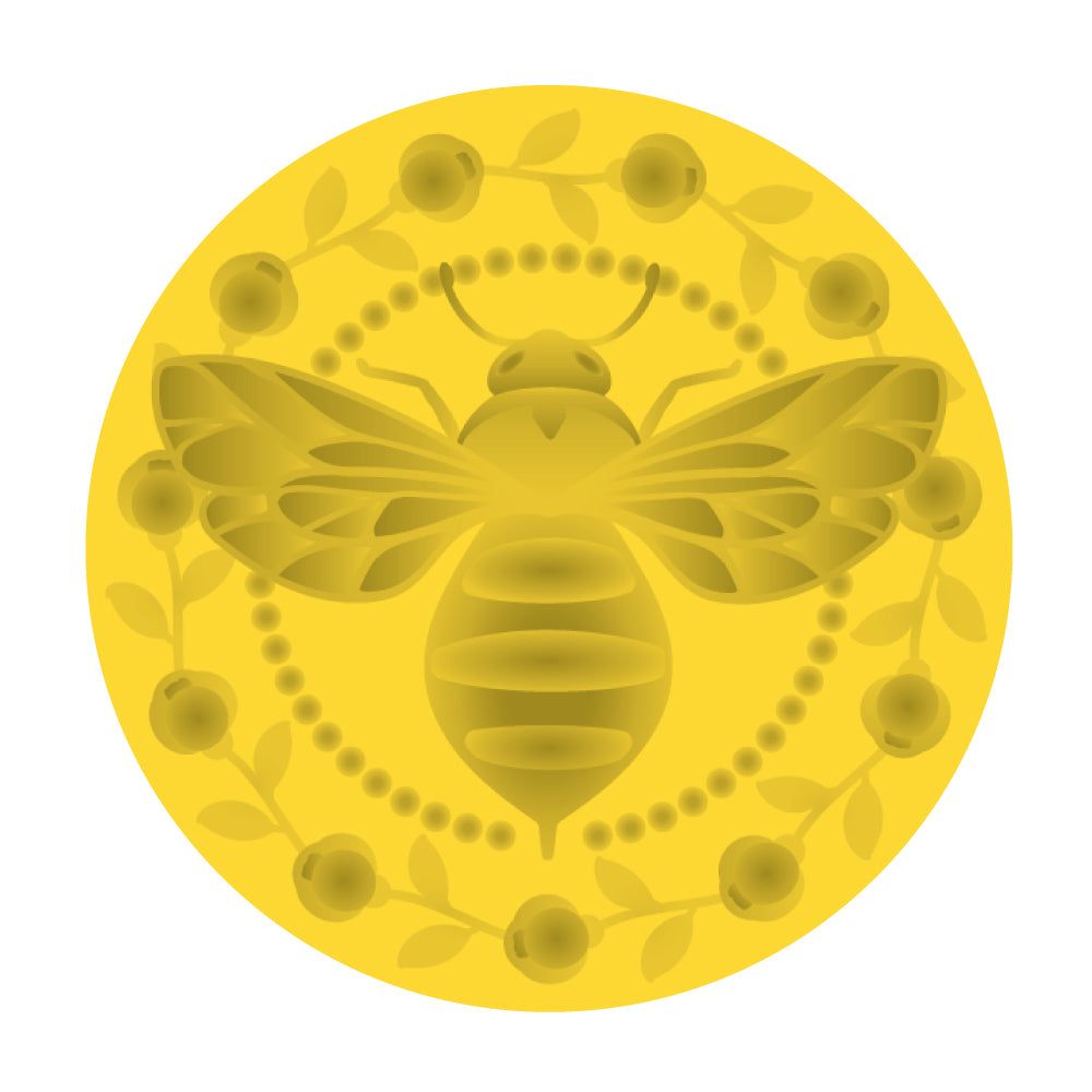 Honey Bee 3D Spring Bee Wax Stamper hbtl-ws-3dsb