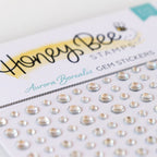 Honey Bee AURORA BOREALIS Gem Stickers hbgs-030 Detailed Image