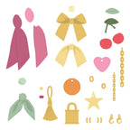 Honey Bee Accessorize It Charmed Dies hbds-acchrm Detailed Image