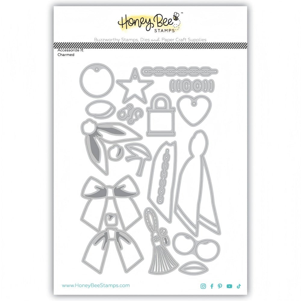 Honey Bee Accessorize It Charmed Dies hbds-acchrm Product Image