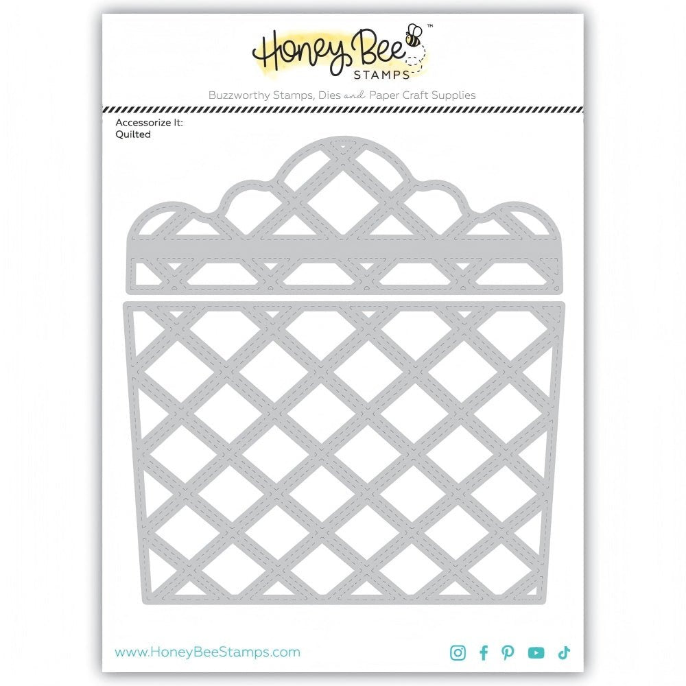 Honey Bee Accessorize It Quilted Impression Plates hbds-acqltd Product Image