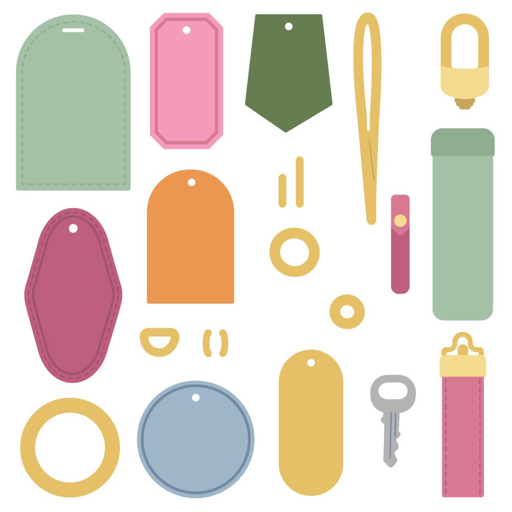 Honey Bee Accessorize It Tagged Dies hbds-actagg