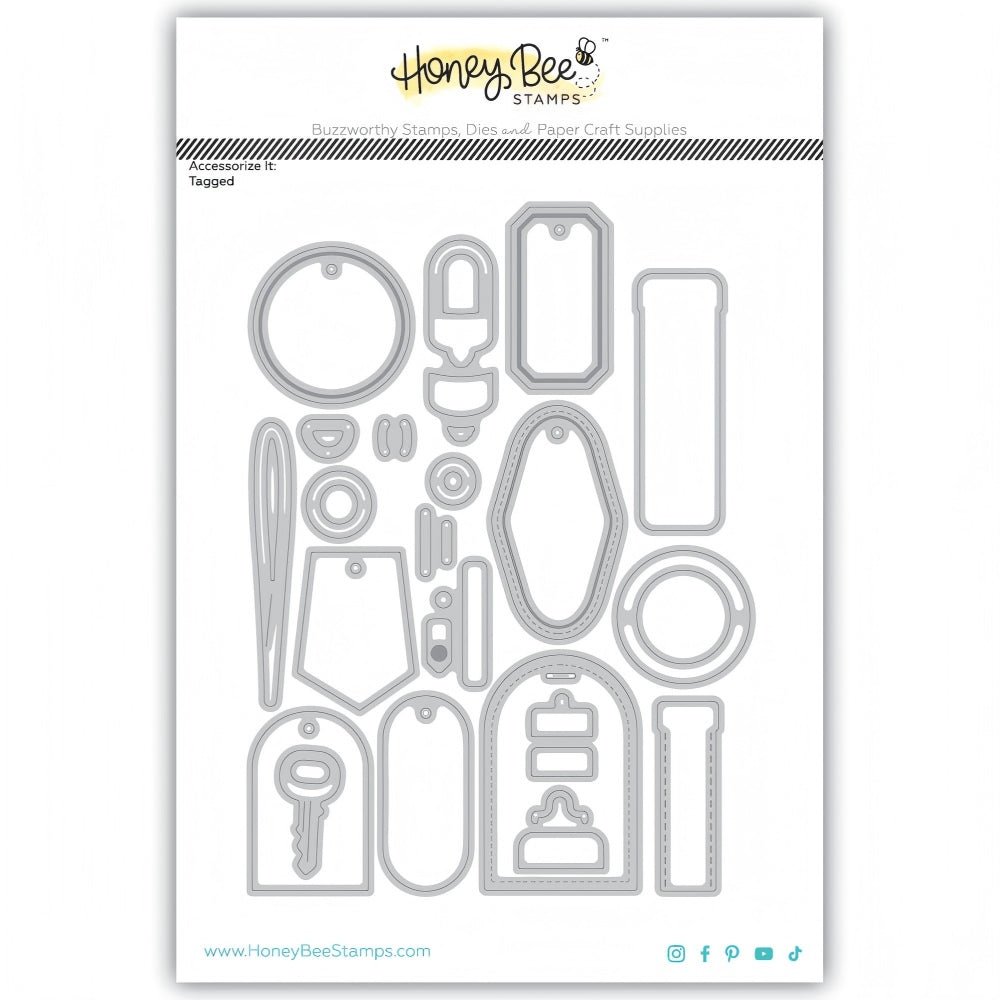 Honey Bee Accessorize It Tagged Dies hbds-actagg Product Image