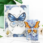 Honey Bee All Things New Dies hbds-639 You Are The Best Card