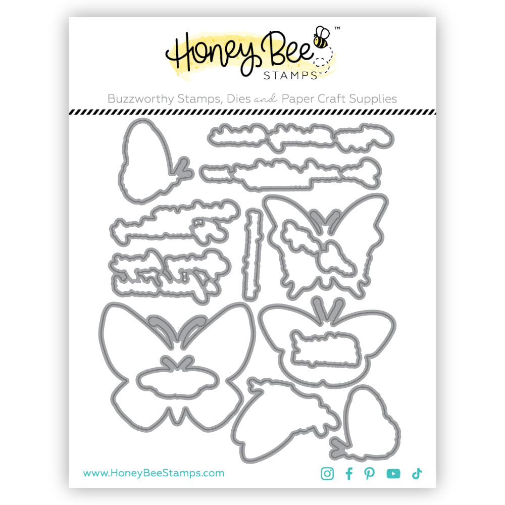 Honey Bee All Things New Stamps And Dies Bundle Packaged Dies