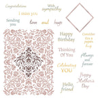 Honey Bee Always And Forever Cling Stamps hbst-644