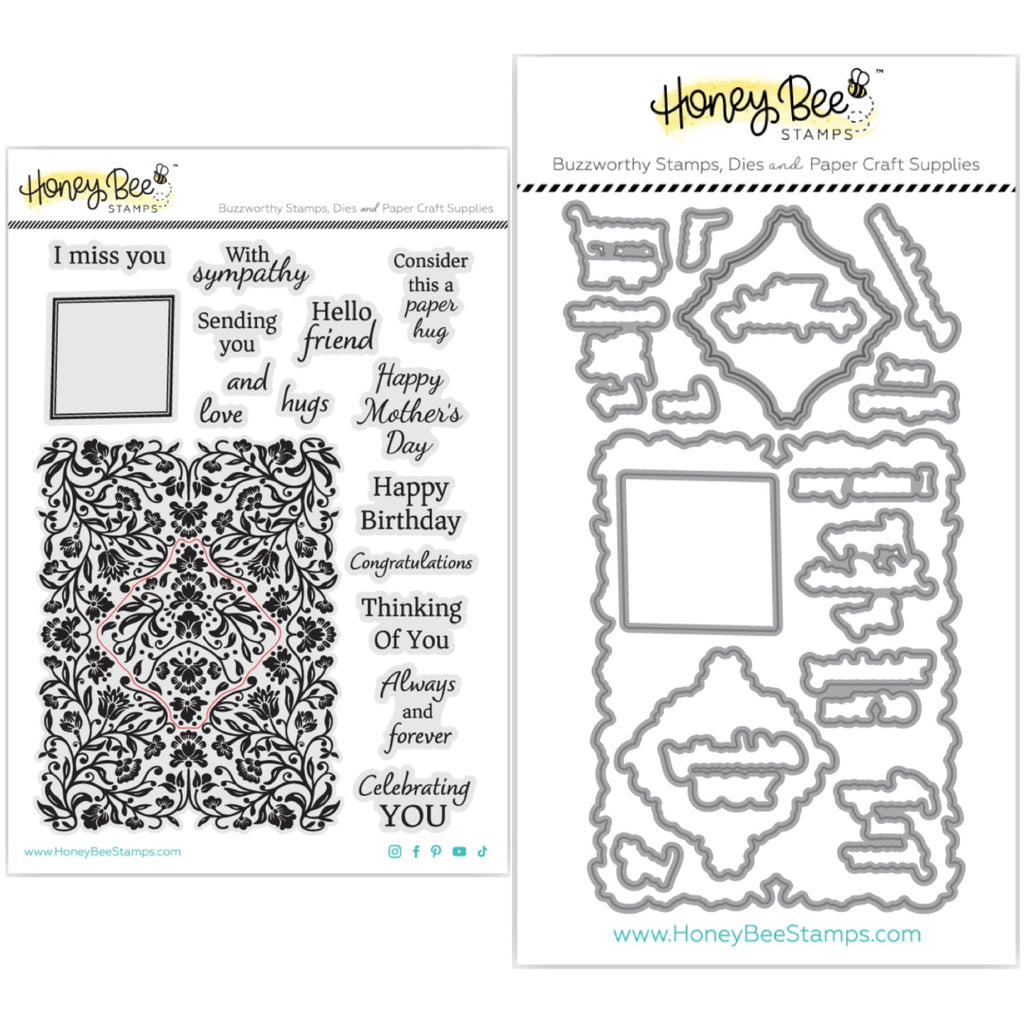 Honey Bee Always And Forever Stamps And Dies Bundle