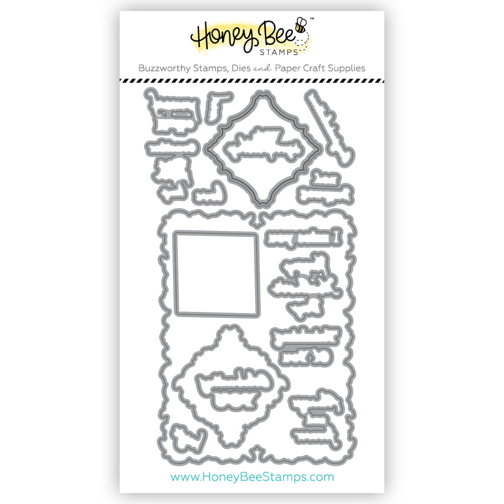 Honey Bee Always And Forever Stamps And Dies Bundle Wafer Package