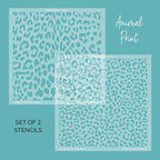 Honey Bee Animal Prints Background Stencils hbsl-177