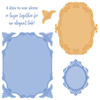 Honey Bee Antique Layering Frames Dies hbds-antqlf Alternate Image