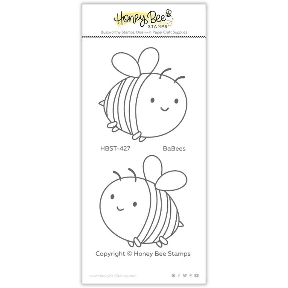 Honey Bee BABEES Clear Stamp Set hbst-427