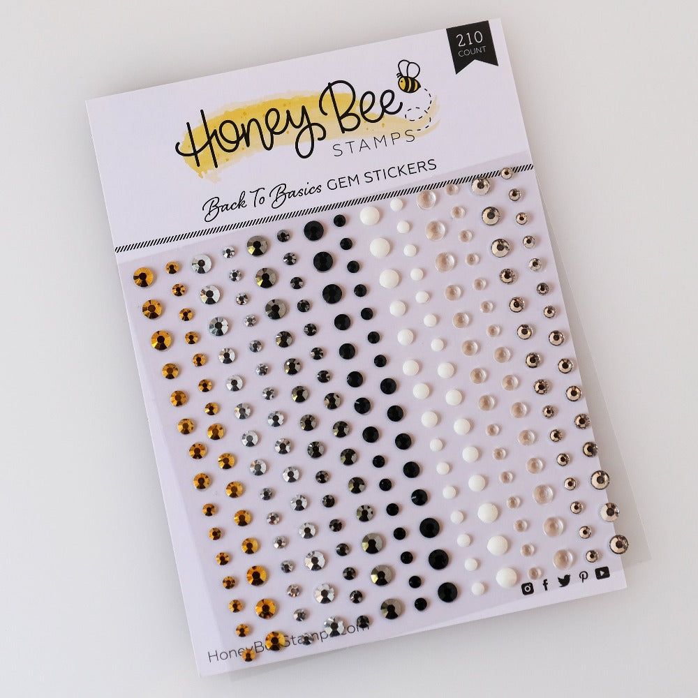 Honey Bee Back To Basics Gem Stickers hbgs-028 Product Image