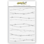 Honey Bee Barbed Wire 3D Embossing Folder hbef-026 Product Image