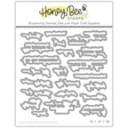Honey Bee Be Still Clear Stamps And Dies Bundle hbds-490 Dies Set