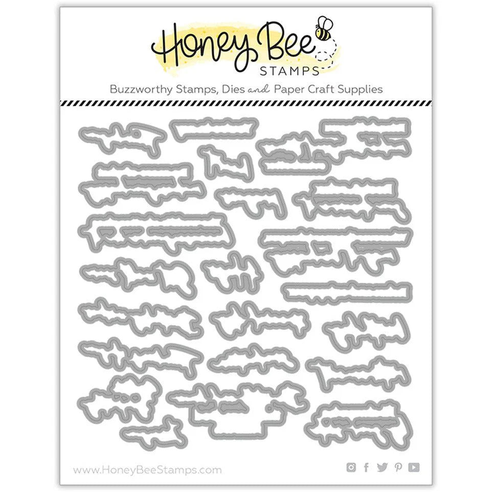 Honey Bee Be Still Clear Stamps And Dies Bundle hbds-490 Dies Set