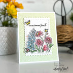 Honey Bee Bees And Bonnets Stamps Dies And Stencils Bundle Kelley Kohout To my dearest friend flower card