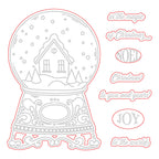 Honey Bee Believe In The Magic Clear Stamps And Dies Bundle Mock Up