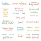 Honey Bee Berry Sweet Summer Clear Stamps hbst-694