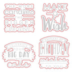 Honey Bee Big Bold Birthday Dies hbds-531
